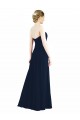 Beste Rauchgrün A-Linien Chiffon Lange Brautjungfernkleider
