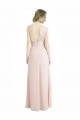 Beste Rot 16 A-Linien Eine-Schulter Chiffon Lange Brautjungfernkleider