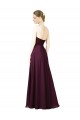 Beste Traube A-Linien Chiffon Lange Brautjungfernkleider